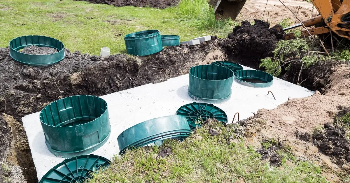 septic tank absorption trench