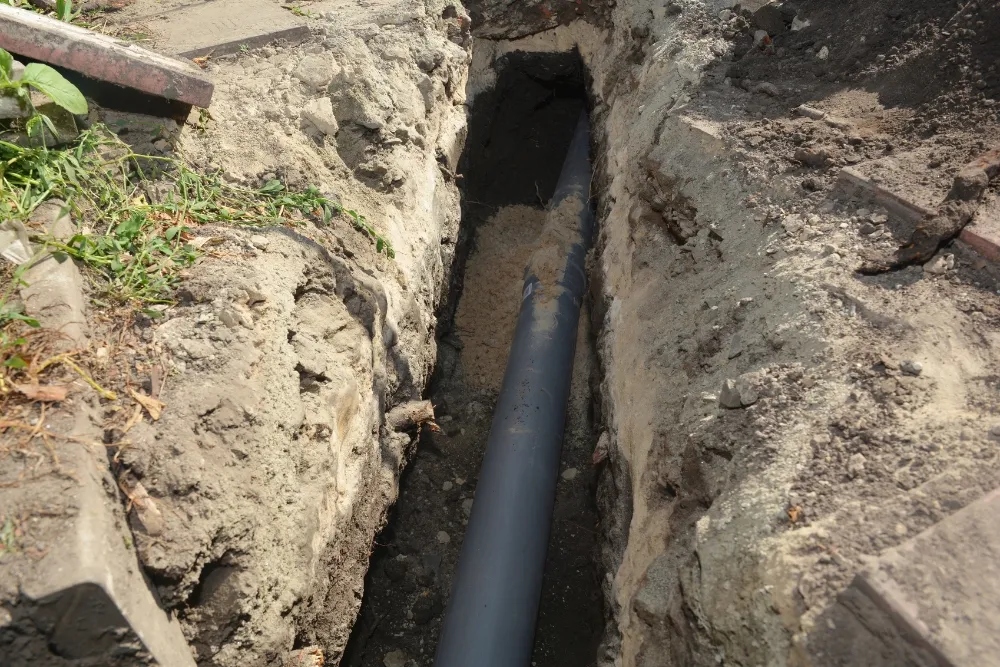 Custom Septic Care Premier Absorption Trench Installations on the Coast