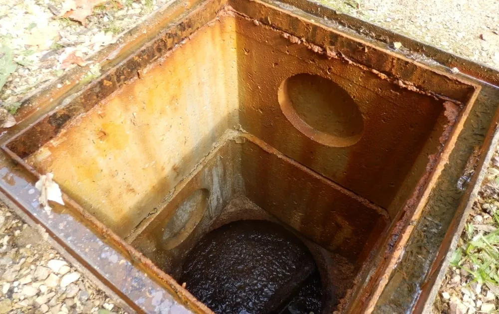 dirty septic tank