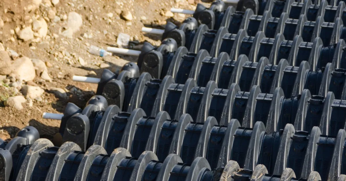 absorption trench pipes
