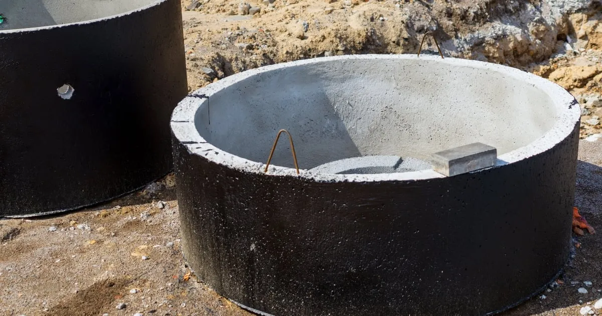 A well-designed septic absorption trench in a backyard garden. What is an Absorption Trench and Why is it Important for Your Septic System